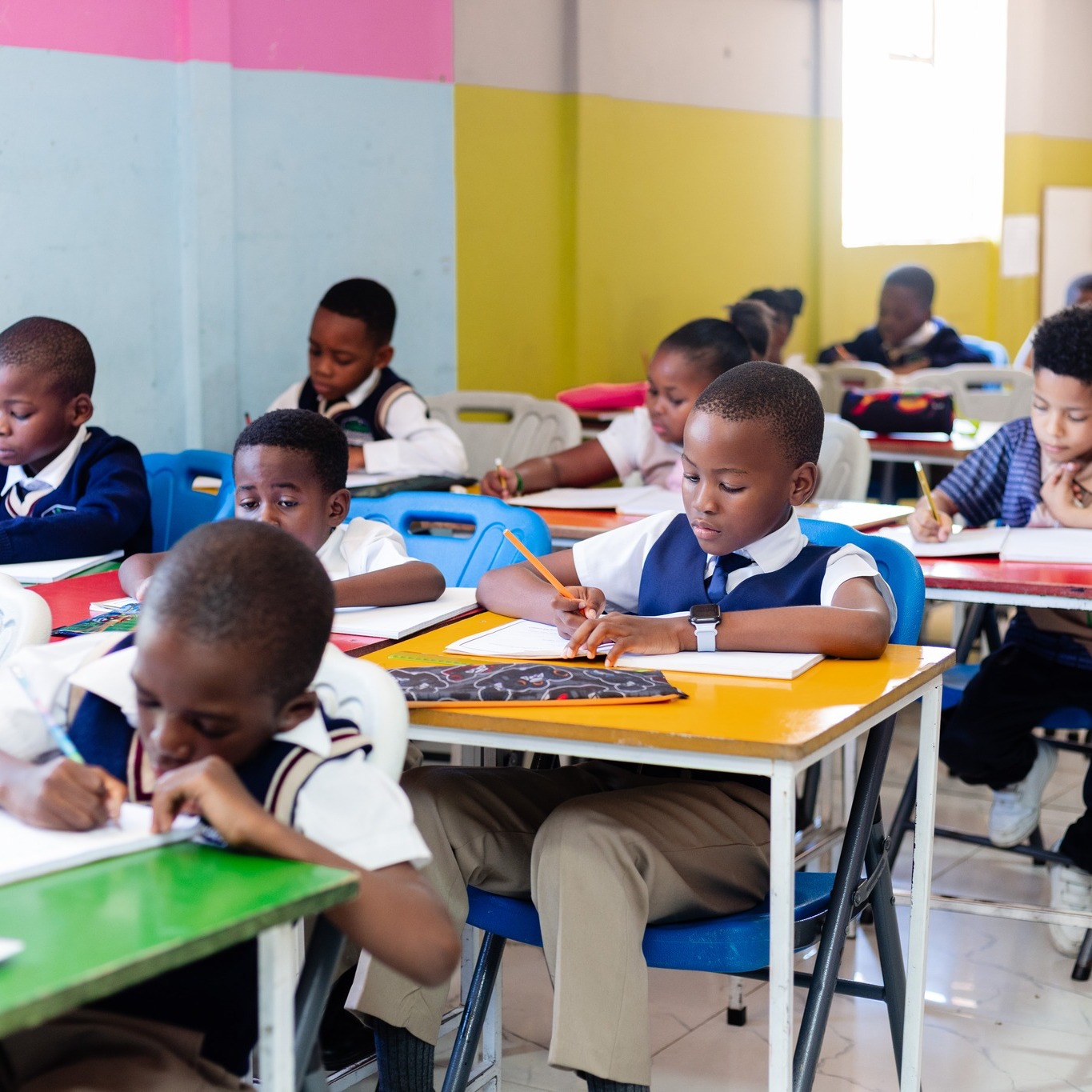 Brookside Academy classroom learning