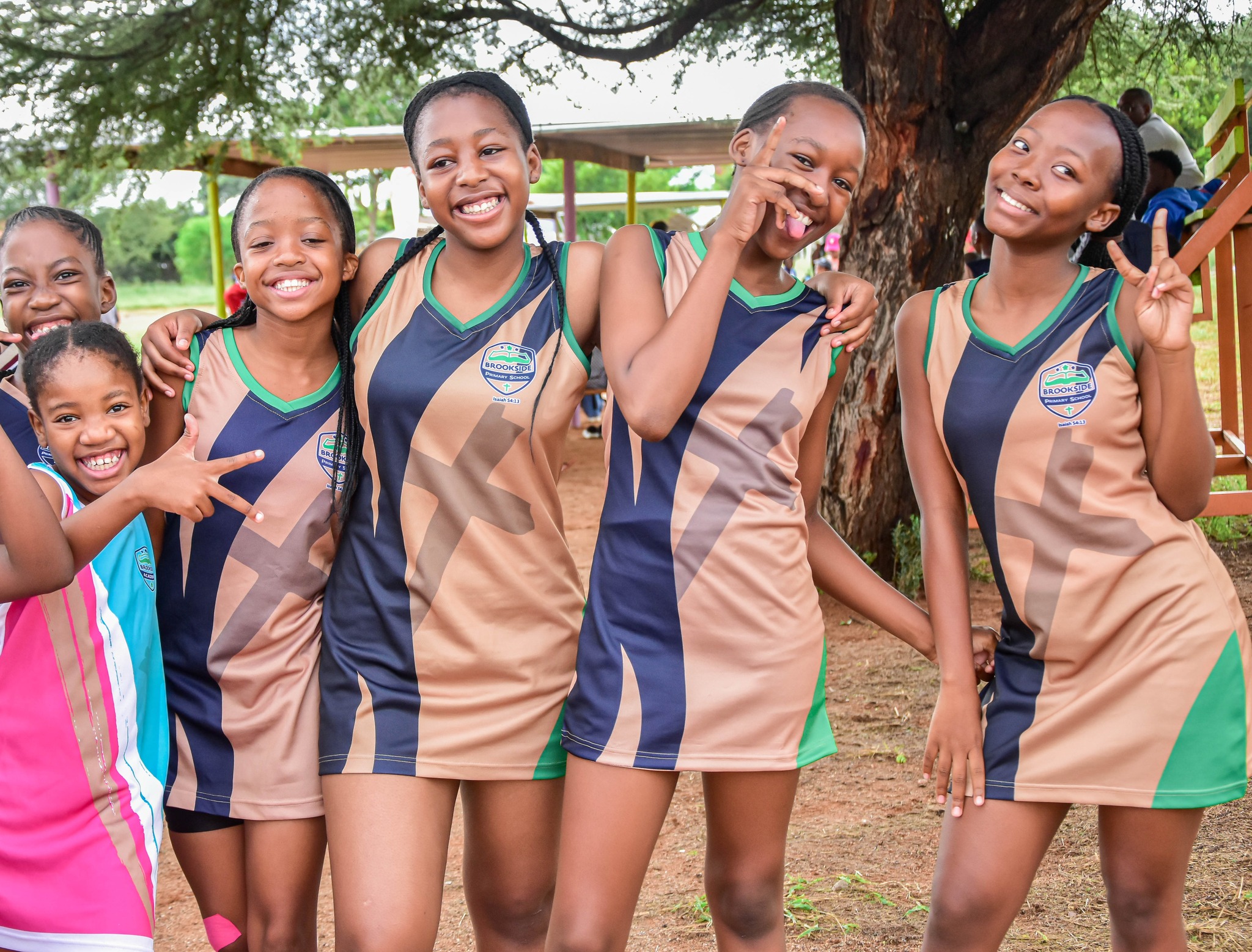 Brookside Academy netball team